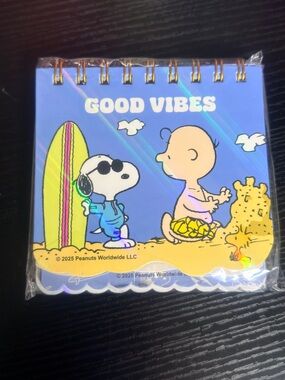 Peanuts Blue Spiral Notebook - Snoopy Theme
